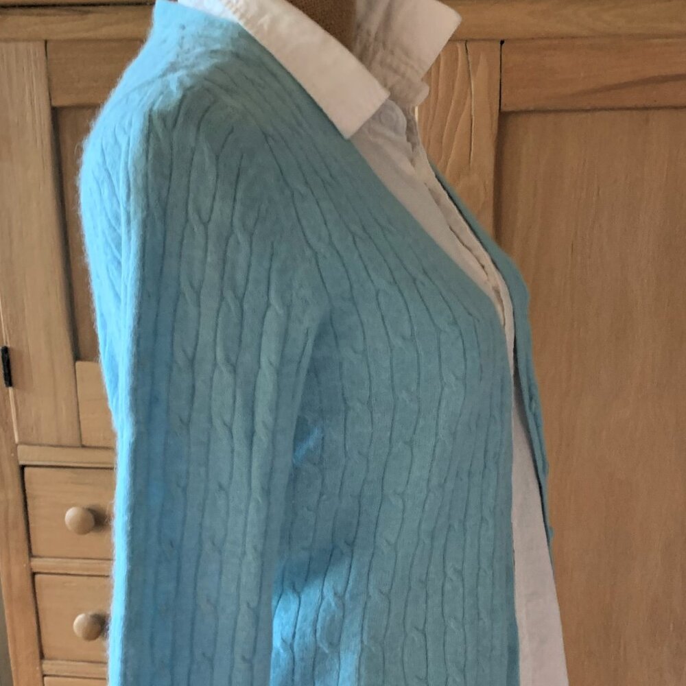 Wool Buttonfront Cardigan